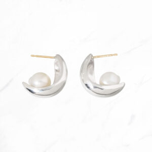 SILVER カロス カールリーフピアス サブ画像