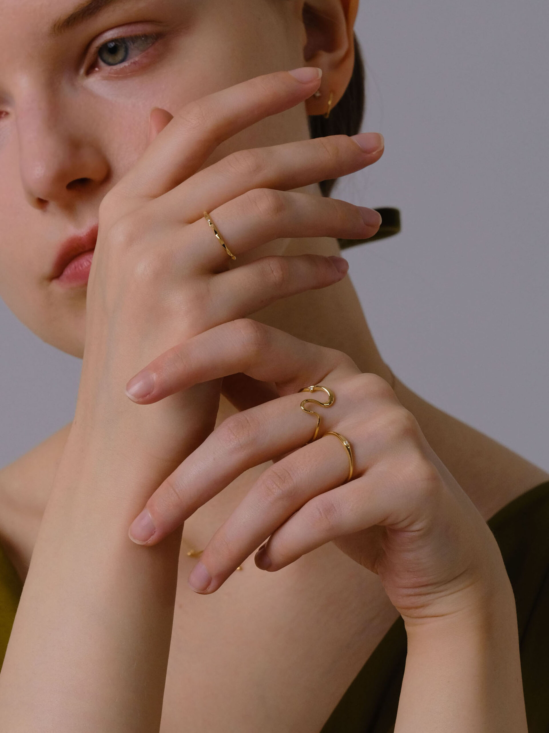 S*n様 美品 K10 ウェーブリング K10 ウェーブリング | NATURALI JEWELRY(ナチュラリ ジュエリ) 公式