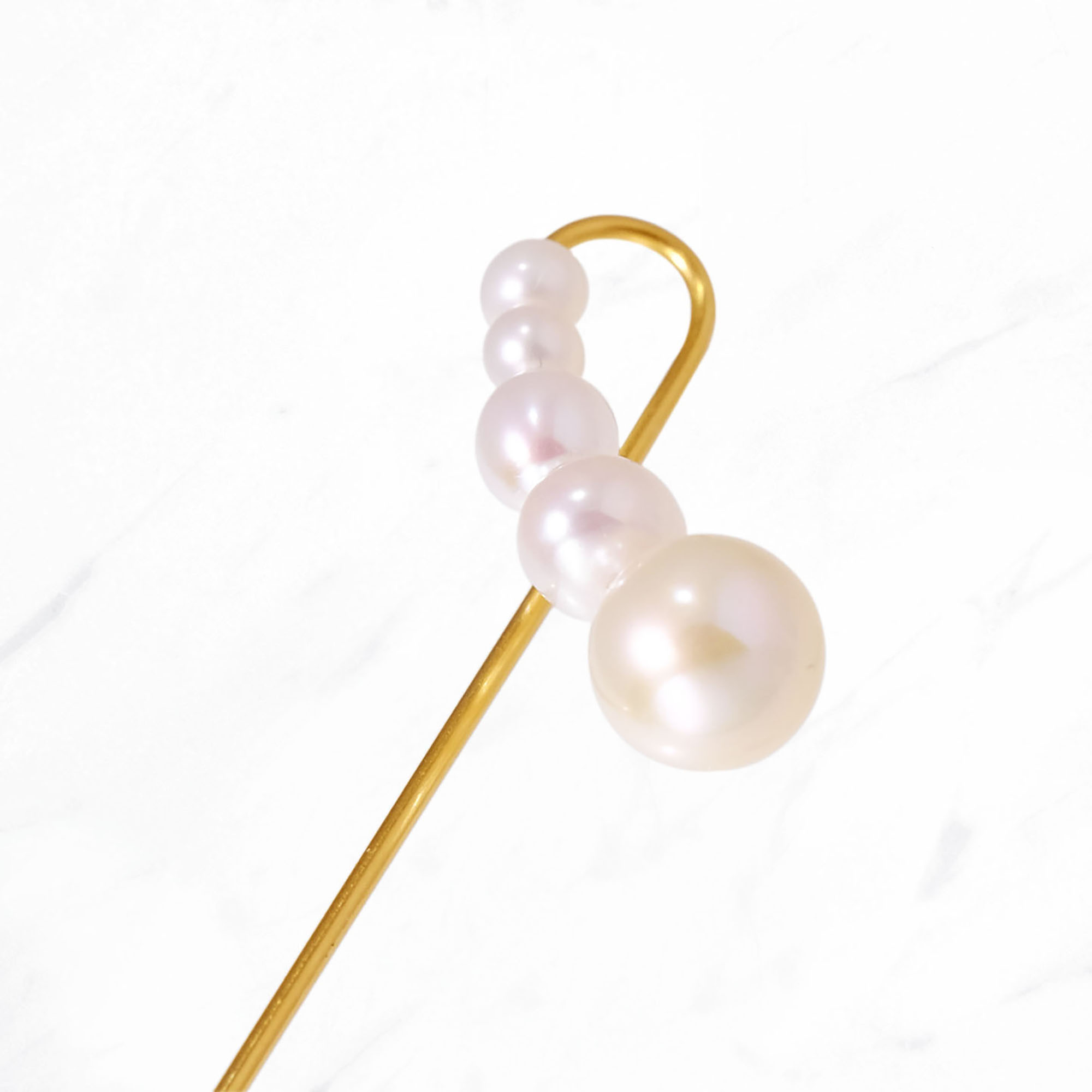 クレッシェンドパール ラペルピン サブ画像