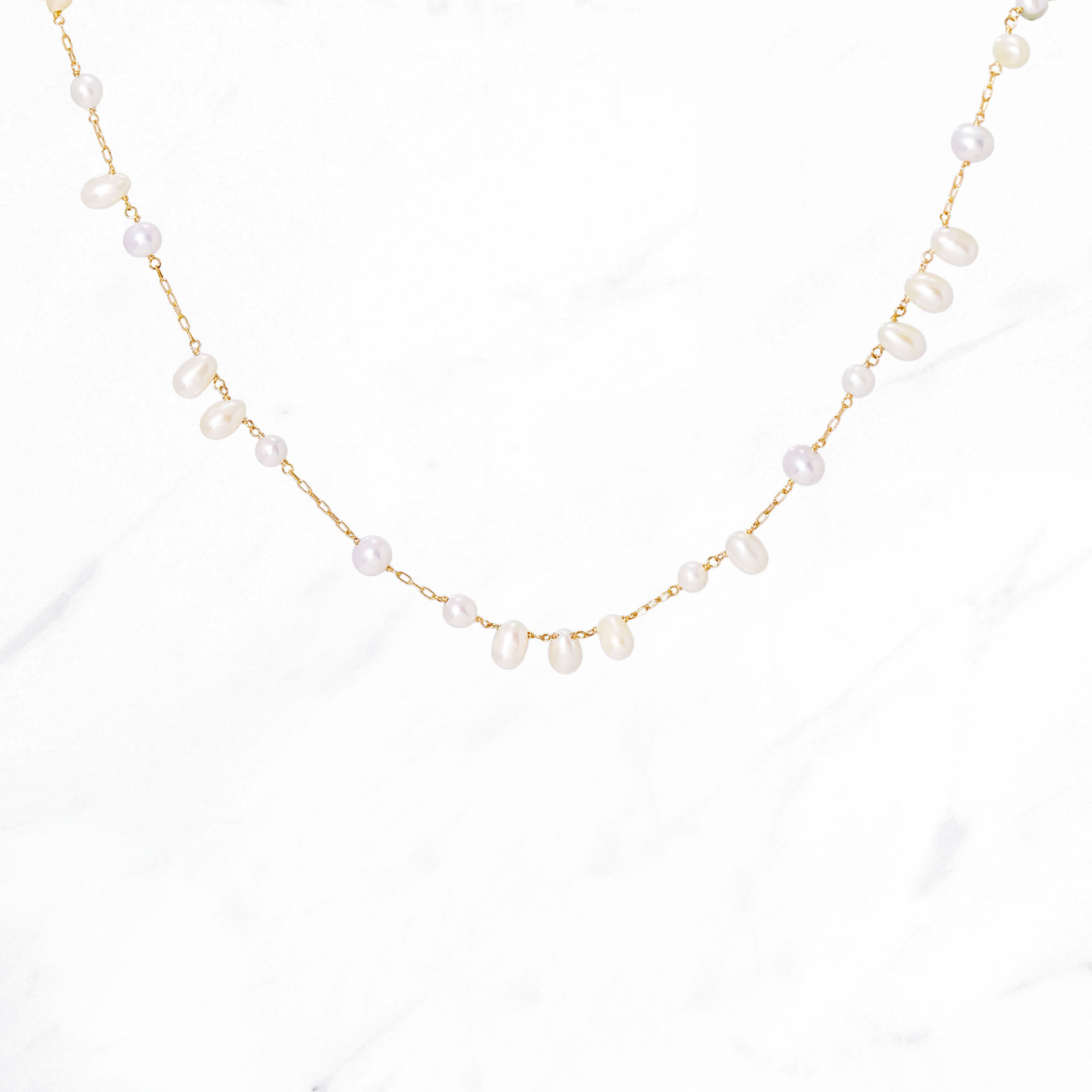 フラッターパールネックレス サブ画像