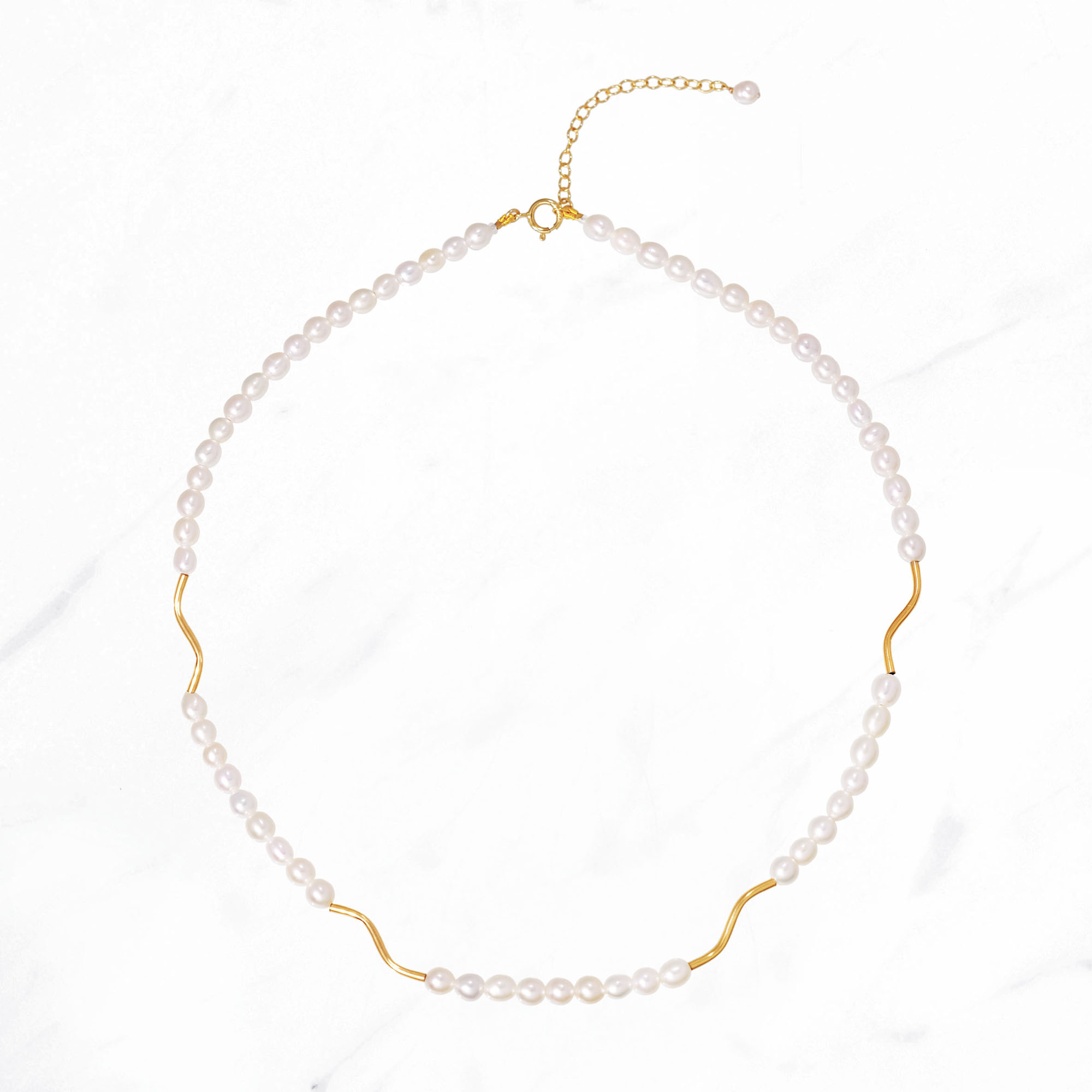 グレースラインパールネックレス